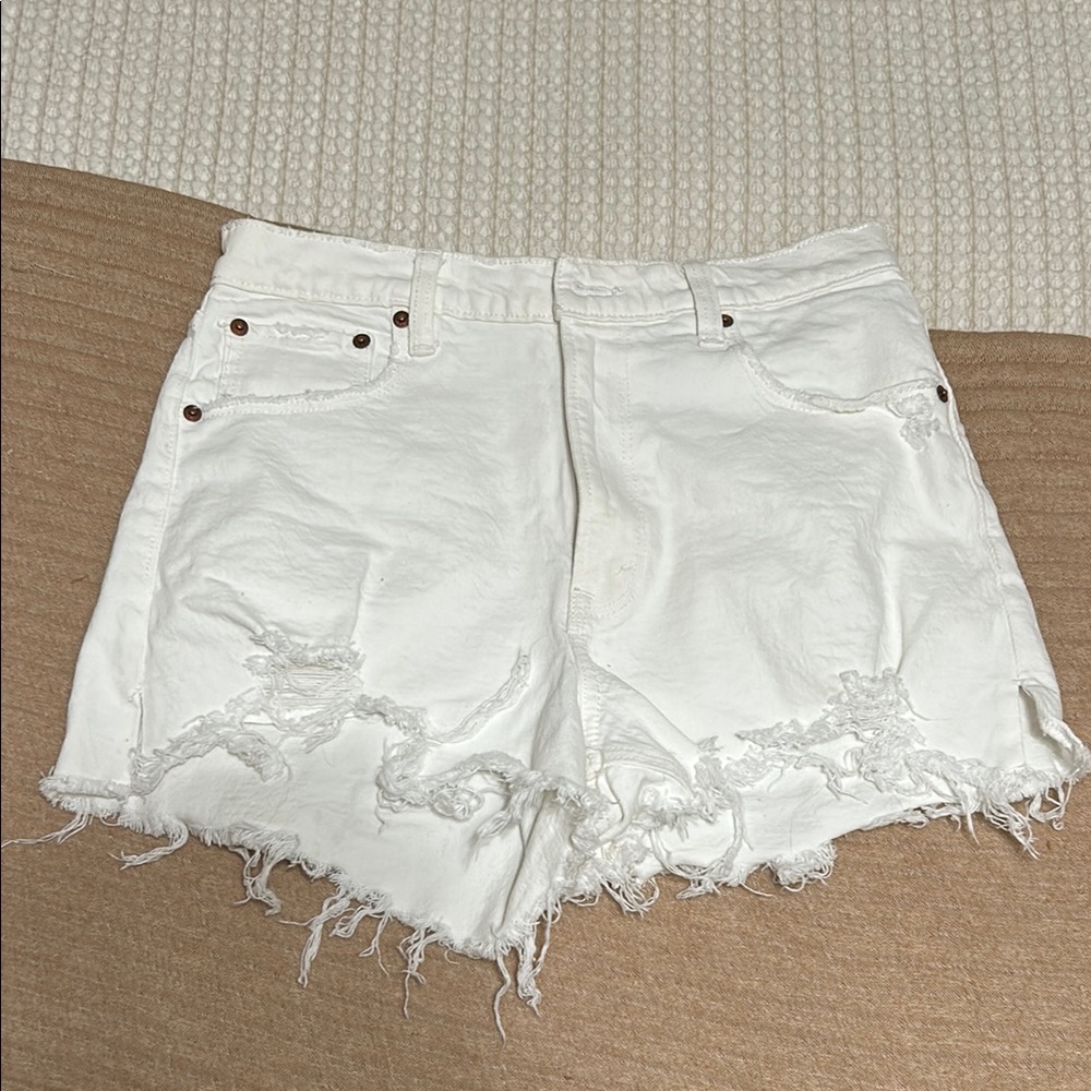 Abercrombie High Rise The Cutoff Short